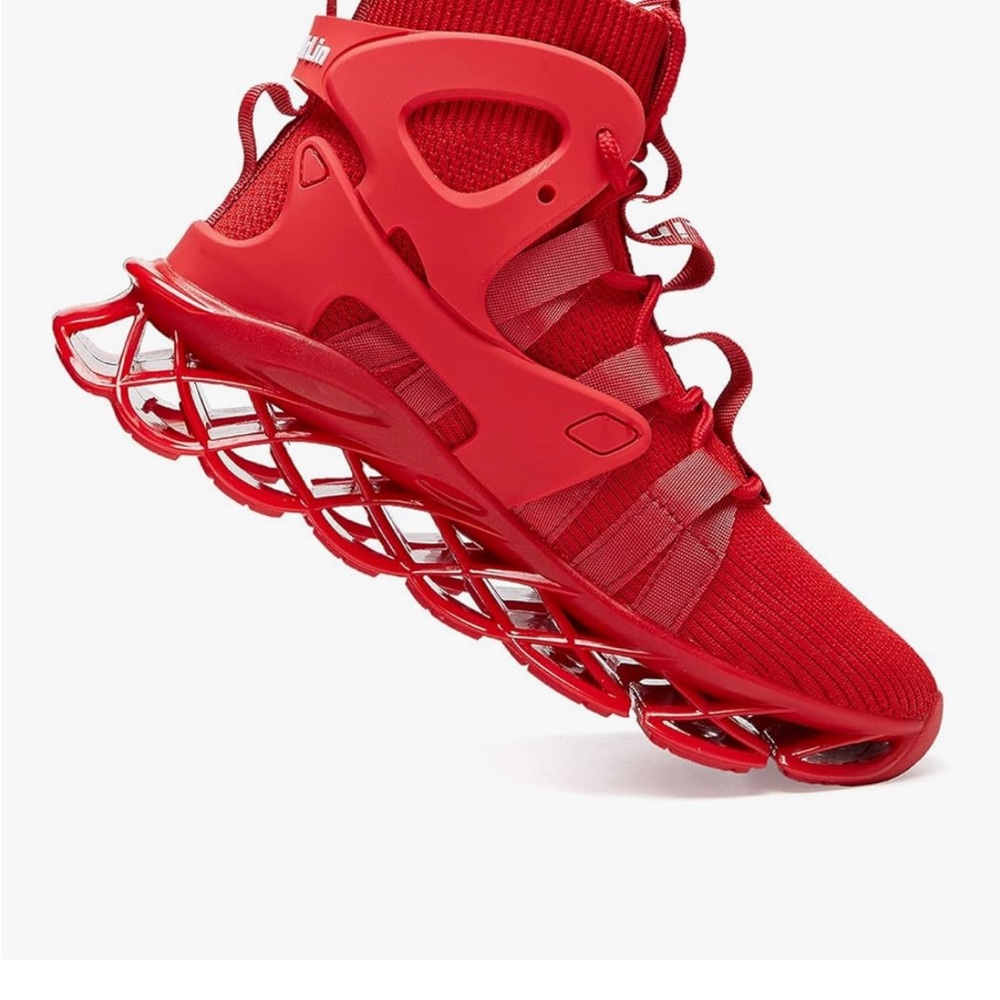 Red Athletic Women's Sneakers